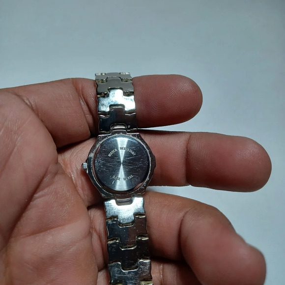 Wittnauer Trieste Elite Stainless Steel Ladies Quartz Watch Working New Battery - Picture 5 of 7